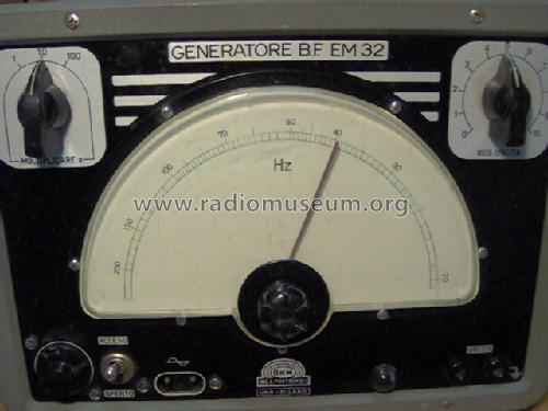 Generatore B.F. EM32; Unaohm Start, Ohm, E (ID = 1617514) Equipment