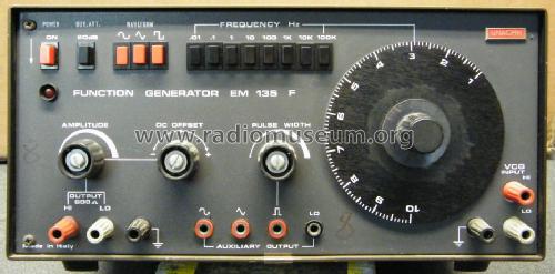 Generatore di funzioni EM135-F; Unaohm Start, Ohm, E (ID = 945885) Equipment