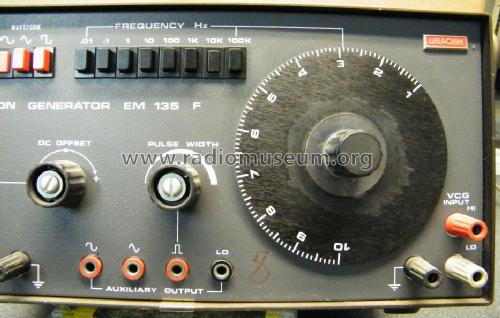 Generatore di funzioni EM135-F; Unaohm Start, Ohm, E (ID = 945886) Equipment