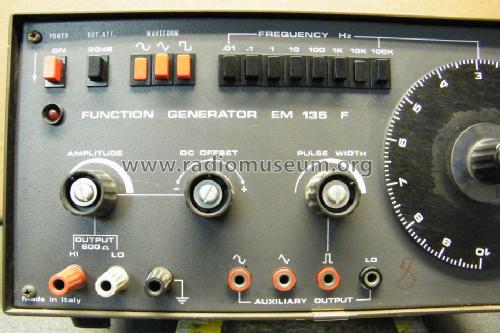 Generatore di funzioni EM135-F; Unaohm Start, Ohm, E (ID = 945887) Equipment