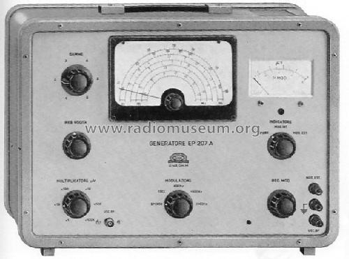 Generatore Modulato EP-207; Unaohm Start, Ohm, E (ID = 740717) Equipment