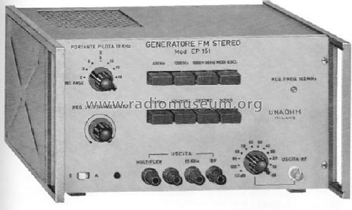Generatore Stereo EP-151; Unaohm Start, Ohm, E (ID = 740715) Equipment