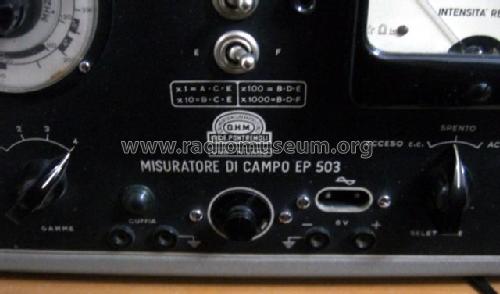 Misuratore di Campo EP-503A; Unaohm Start, Ohm, E (ID = 949438) Equipment