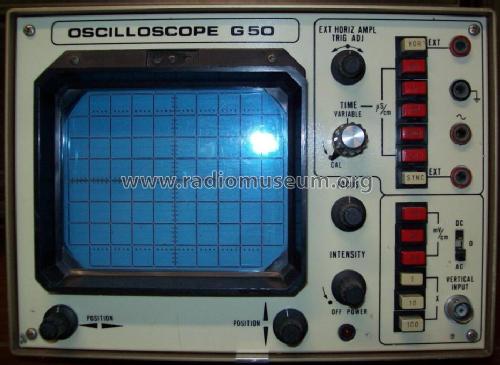 Oscilloscope G50; Unaohm Start, Ohm, E (ID = 1058906) Equipment