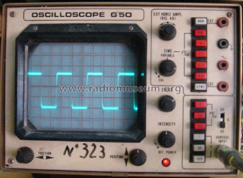 Oscilloscope G50; Unaohm Start, Ohm, E (ID = 1371546) Equipment