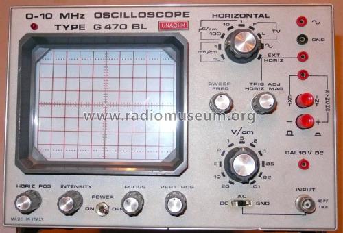 Oscilloscopio G470 BL; Unaohm Start, Ohm, E (ID = 1726942) Equipment