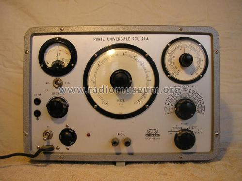 Ponte Universale RCL21/A; Unaohm Start, Ohm, E (ID = 1328157) Equipment