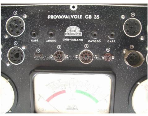 Provavalvole GB35; Unaohm Start, Ohm, E (ID = 2204065) Equipment