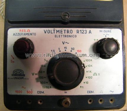 Voltmetro Elettronico R123; Unaohm Start, Ohm, E (ID = 944822) Ausrüstung
