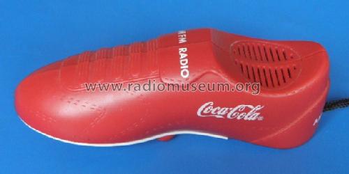 Coca Cola Fussballschuh - AM FM Radio C15/S15; UNBEKANNTE FIRMA D / (ID = 1401294) Radio