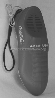 Coca Cola Fussballschuh - AM FM Radio C15/S15; UNBEKANNTE FIRMA D / (ID = 1656226) Radio