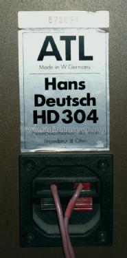HiFi Box ATL Hans Deutsch designed HD 304; UNBEKANNTE FIRMA D / (ID = 1545151) Speaker-P
