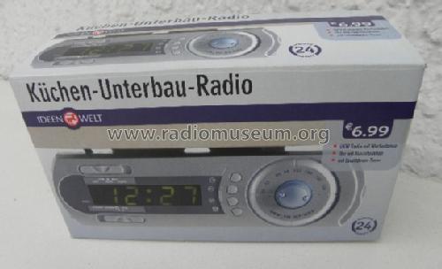 IdeenWelt Küchen Unterbau Radio - Küchenradio mit Uhr K-22 - Superior 10000626; AERA Rundfunk- und (ID = 819529) Radio