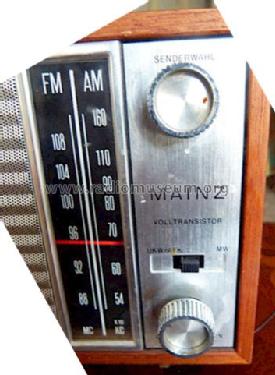 Mainz Volltransistor ; UNBEKANNTE FIRMA D / (ID = 1190465) Radio