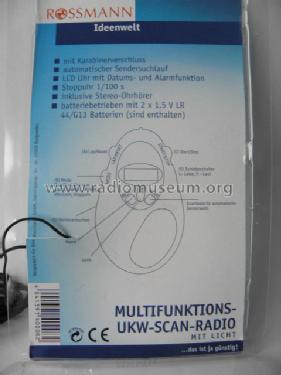 Multifunktions-UKW-SCAN-Radio SH-848; UNBEKANNTE FIRMA D / (ID = 840032) Radio