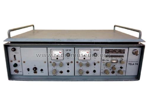 Tragbare elektroakustische Anlage TELA 74; Ultraschalltechnik (ID = 1299202) Militaire