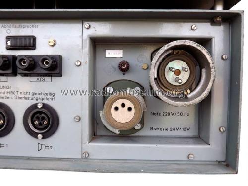 Tragbare elektroakustische Anlage TELA 74; Ultraschalltechnik (ID = 1299208) Militaire