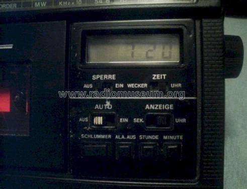 UKW/MW-LCD-Uhren-Radio-Recorder CTX 2000; UNBEKANNTE FIRMA D / (ID = 818329) Radio