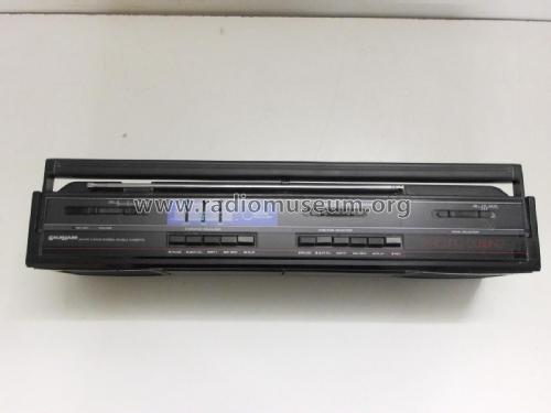 AM/FM 2 Band Stereo Double Cassette Recorder TWS 6061; Goldhand Marke / (ID = 1778921) Radio