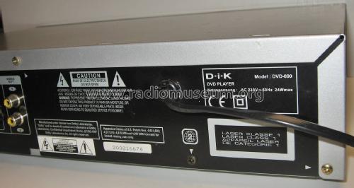 D-i-K DVD-Player DVD-090; UNBEKANNTE FIRMA D / (ID = 2378137) R-Player
