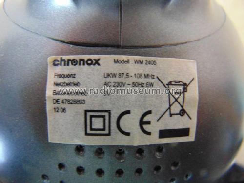 Chronox Projection Digital Alarm Clock Radio WM 2405; UNBEKANNTE FIRMA D / (ID = 2614936) Radio