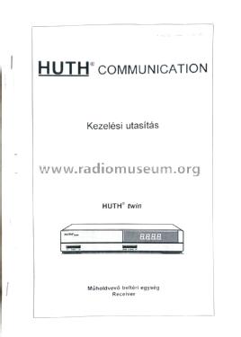 Satellite Receiver Twin ; Huth GmbH; Erlensee (ID = 2099168) DIG/SAT