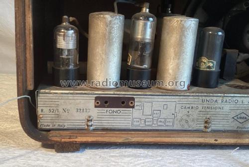R52/1; Unda Radio; Como, (ID = 3054919) Radio