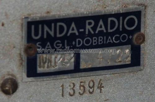 MU15; Unda Radio; Como, (ID = 549423) Radio