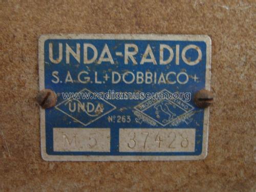 Mono Unda 50; Unda Radio; Como, (ID = 1816495) Radio