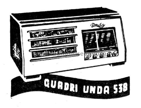 Quadri Unda 538; Unda Radio; Como, (ID = 1404419) Radio
