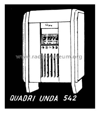 Quadri Unda 542; Unda Radio; Como, (ID = 1404517) Radio