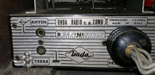 Quadriunda R64/1; Unda Radio; Como, (ID = 1558858) Radio