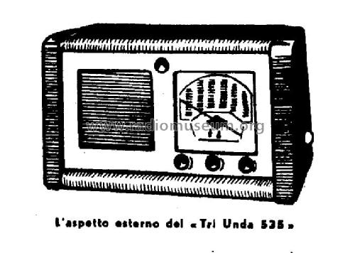 Tri Unda 535; Unda Radio; Como, (ID = 1404239) Radio