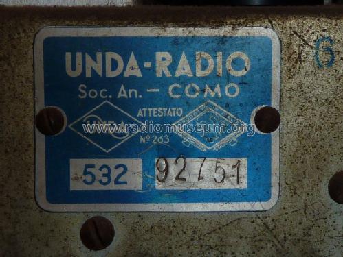 Triunda 532; Unda Radio; Como, (ID = 1309122) Radio