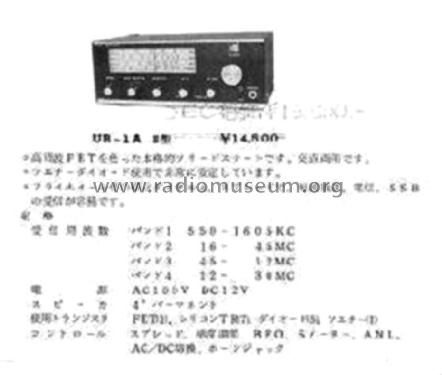 Unica UR-1A II ; Unica Yunika; where? (ID = 1164305) Amateur-R
