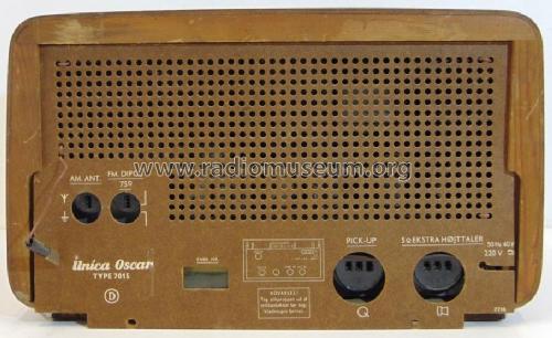 Oscar 7015; Unica Radio, Rudolph (ID = 2999200) Radio