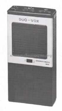 Duo-Vox - 2CH VHF-FM Monitor 6RP; Unimetrics Inc.; (ID = 1772083) Commercial Re