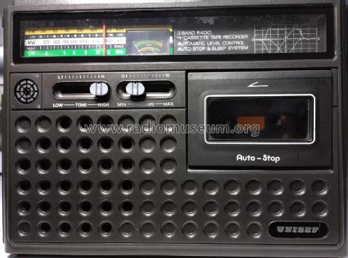 3 Band Radio/Cassette Tape Recorder TU-802; Unisef; Tokyo (ID = 2845356) Radio