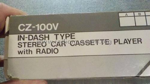 Stereo Car Cassette Player / High Sensitivity Tuner CZ-100V; Unisef; Tokyo (ID = 2849555) Autoradio