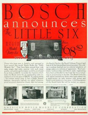 46 The Little Six; United American (ID = 248302) Radio