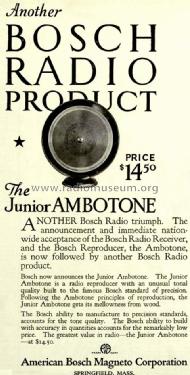 Junior Ambotone ; United American (ID = 1227707) Speaker-P