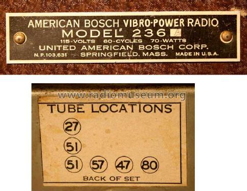 236A Personal Radio Vibro Power ; United American (ID = 946734) Radio