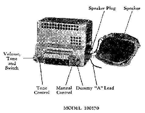 Kaiser - Frazer 100170; United Motors (ID = 238797) Car Radio