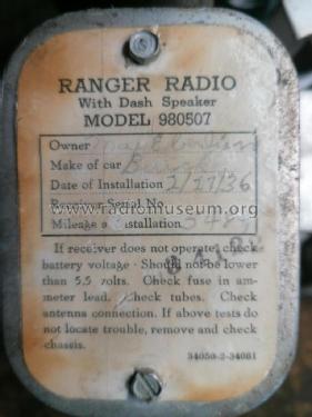 980507 Buick; United Motors (ID = 2946365) Car Radio