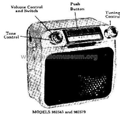 Oldsmobile 982543; United Motors (ID = 256195) Car Radio