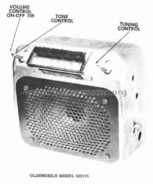 Oldsmobile 982543; United Motors (ID = 3013045) Car Radio