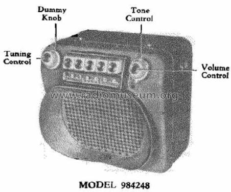 984248 Pontiac; United Motors (ID = 367296) Car Radio