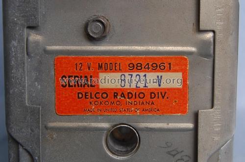 984961 Pontiac; United Motors (ID = 2264257) Car Radio