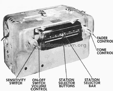 Cadillac 7265825; United Motors (ID = 235256) Car Radio