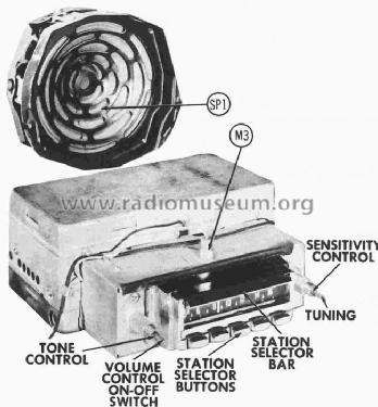 Chevrolet 3711897; United Motors (ID = 235464) Car Radio